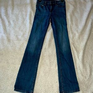 Abercrombie and Fitch mid rise boot cut